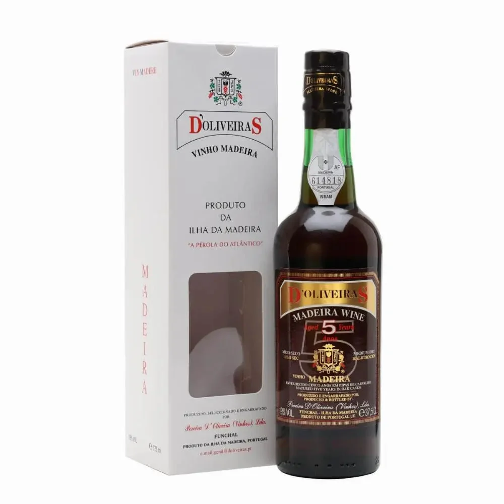 D'Oliveira 5 Year Old Medium Dry NV750ml Madeira