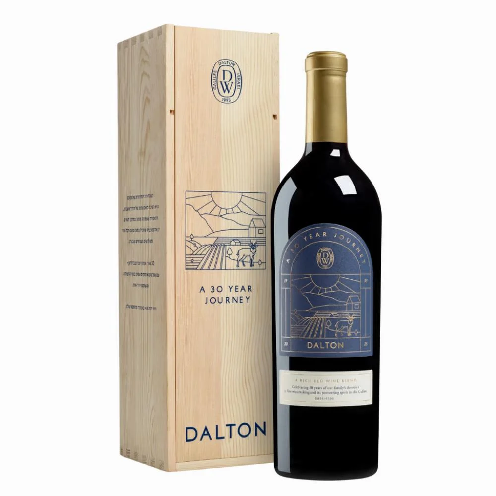 Dalton 30 Year Anniversary Red Blend Galilee Kosher 2021750ml