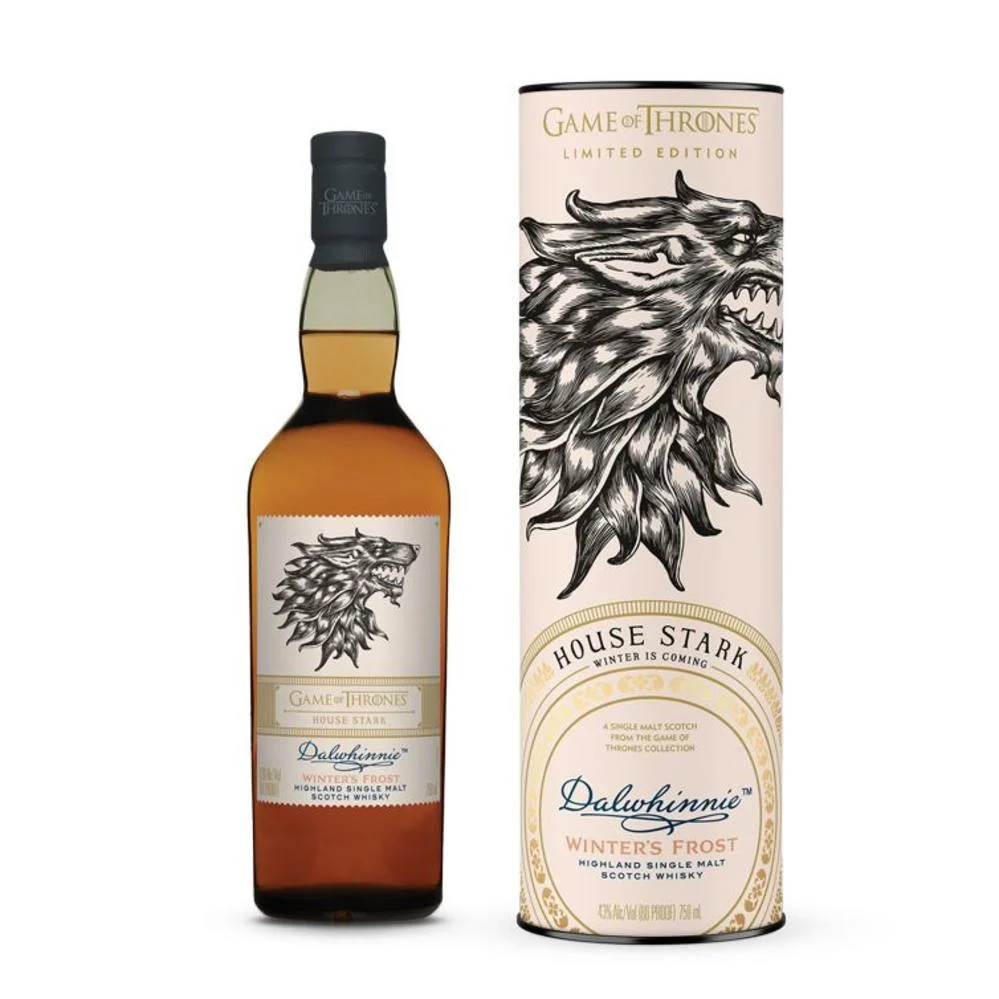 Dalwhinnie Scotch Single Malt Winter's Frost (Game of Thrones House Stark)