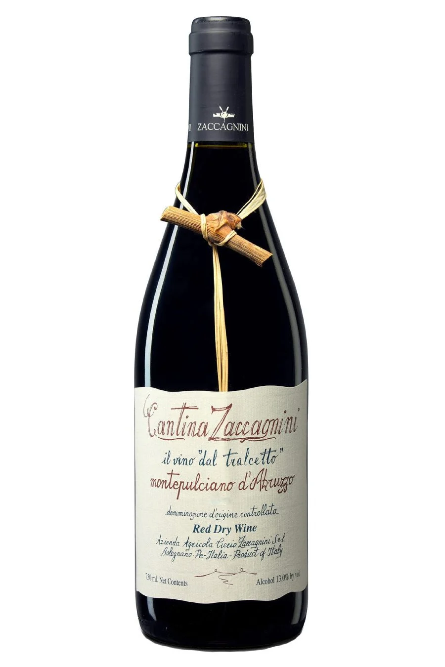 DAMAGED LABEL: Cantina Zaccagnini Montepulciano d'Abruzzo (Il Vino dal Tralcetto Riserva) 2022 (750 ml)