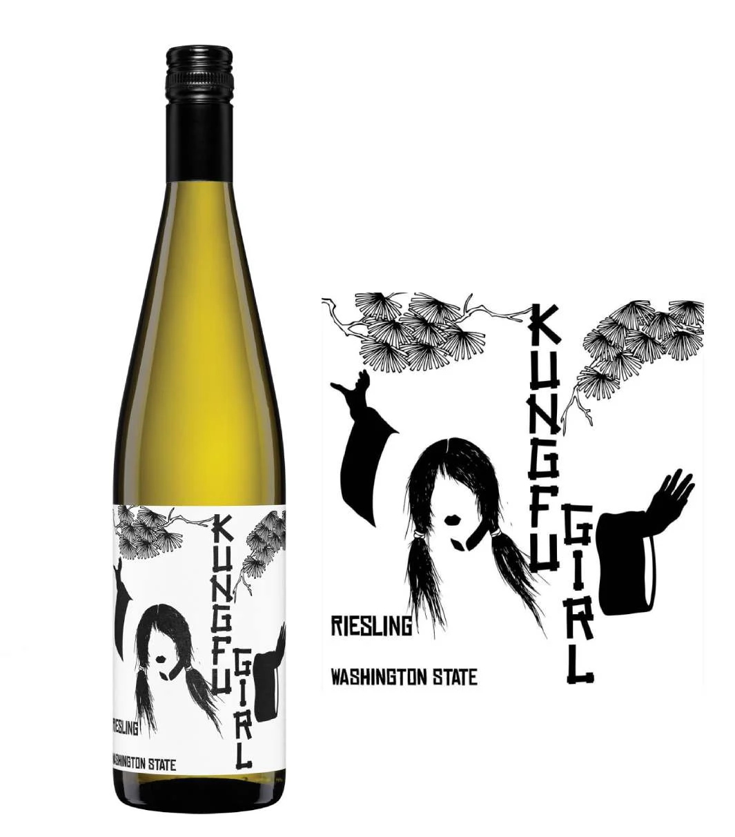 DAMAGED LABEL: Charles Smith Kung Fu Girl Riesling 2023 (750 ml)
