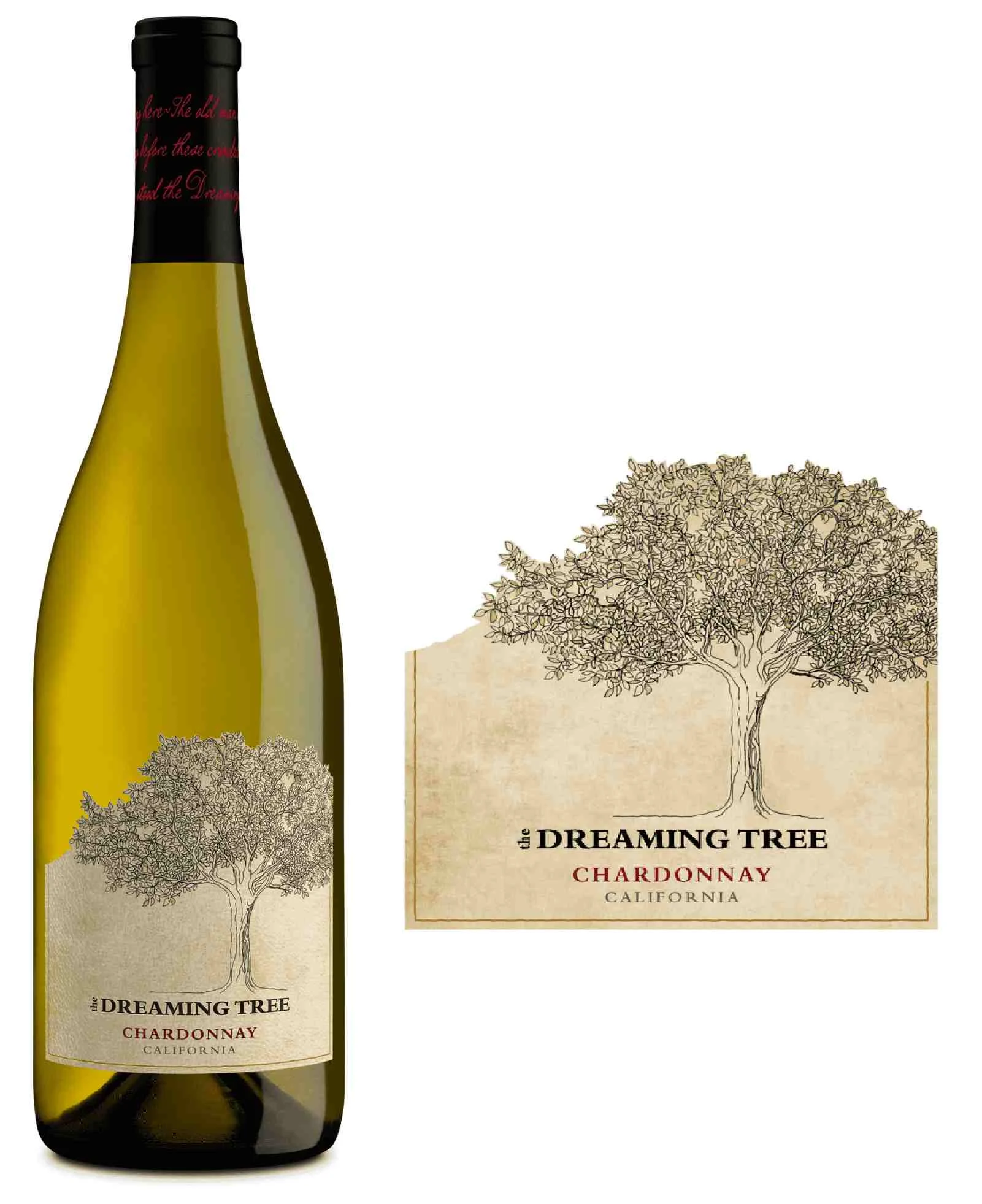 DAMAGED LABEL: The Dreaming Tree Chardonnay 2023 (750 ml)