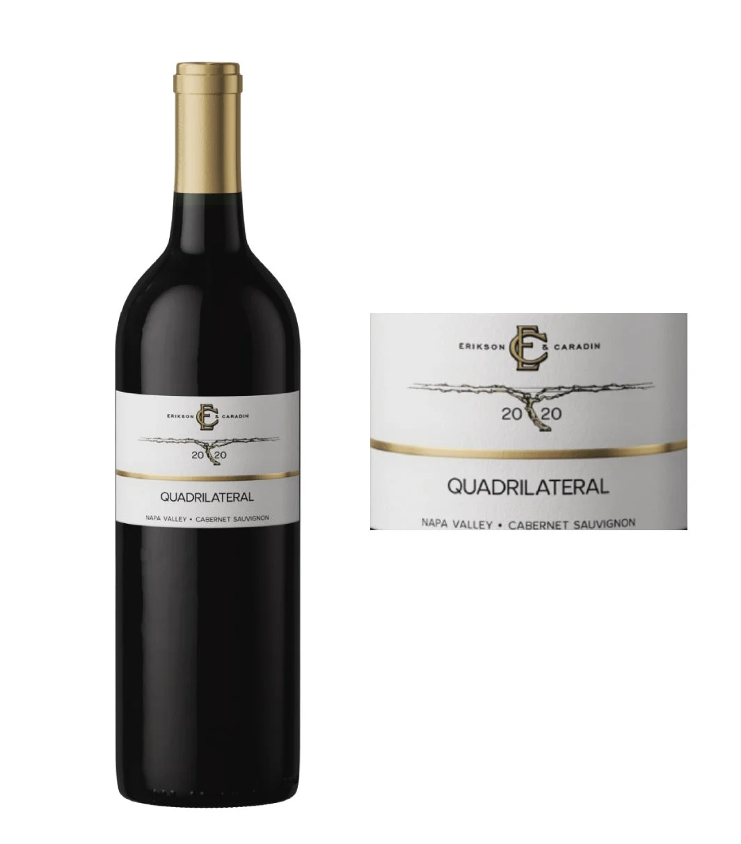 DAMAGED LABEL: Erikson & Caradin Quadrilateral Napa Cabernet Sauvignon 2020(750 ml)