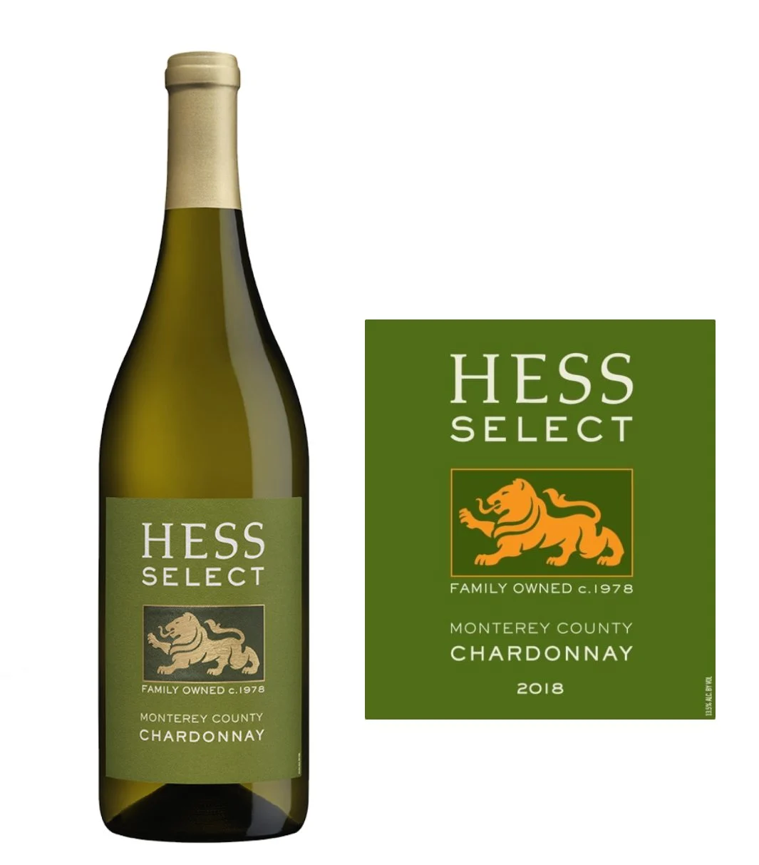 DAMAGED LABEL: Hess Select Chardonnay 2019 (750 ml)