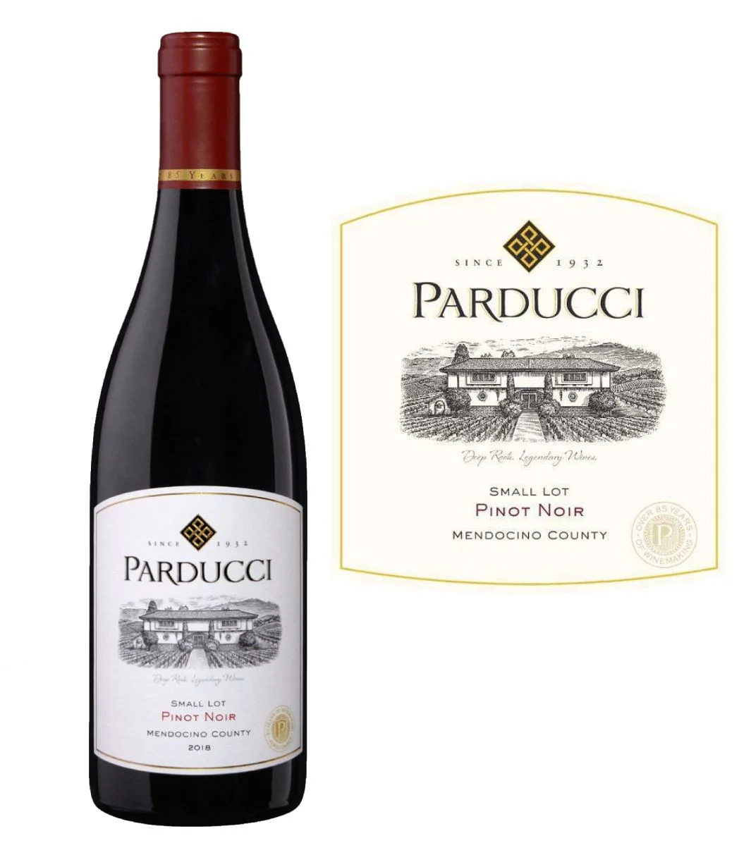 DAMAGED LABEL: Parducci Small Lot Pinot Noir(750 ml)