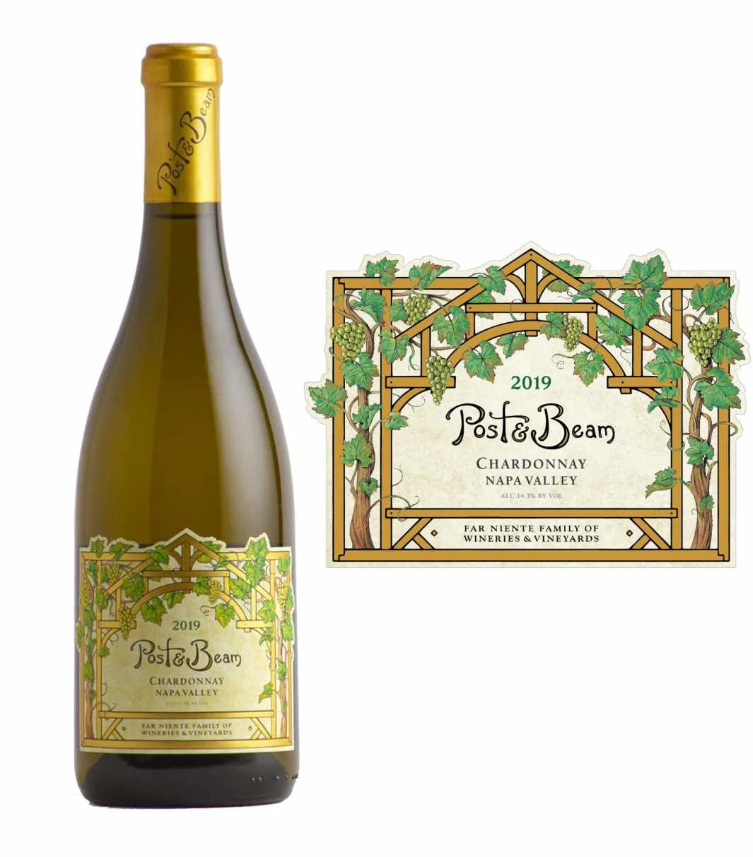 DAMAGED LABEL: Post & Beam by Far Niente Chardonnay (750 ml)