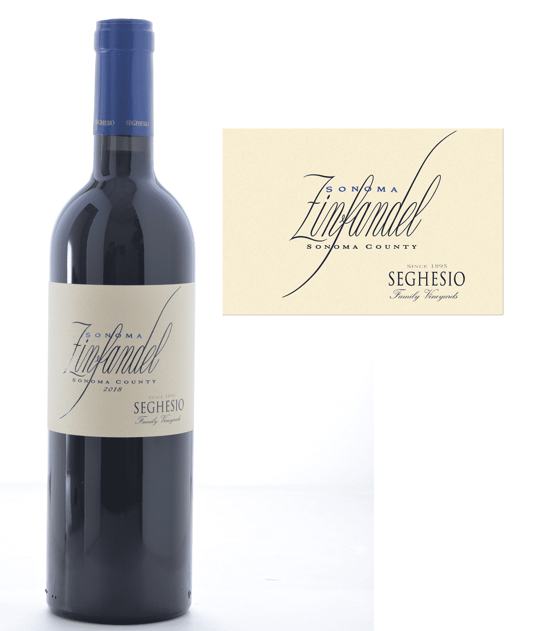 DAMAGED LABEL: Seghesio Sonoma Zinfandel 2023 (750 ml)