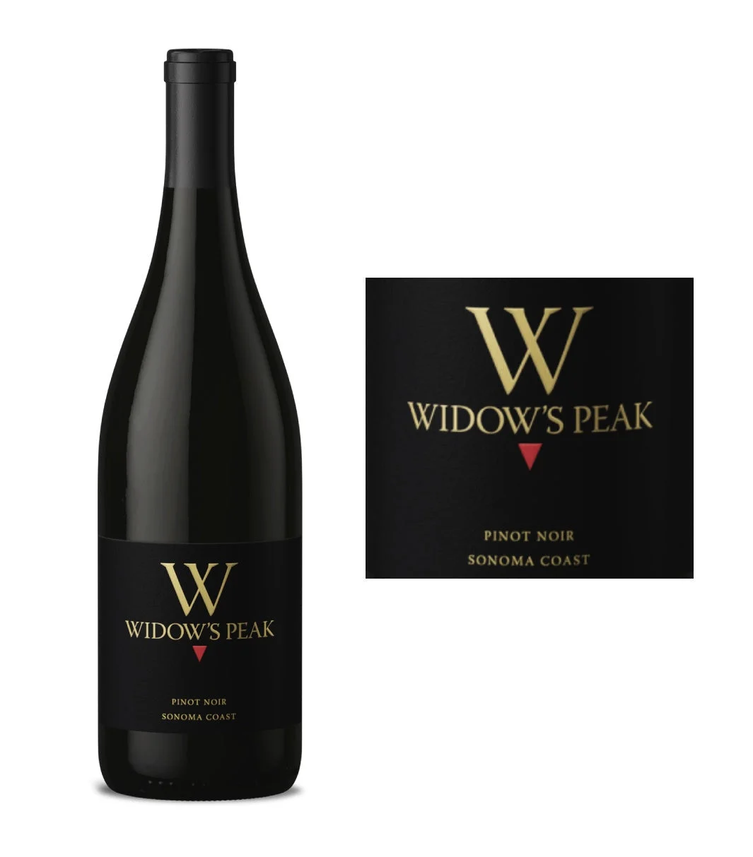 DAMAGED LABEL: Widow's Peak Sonoma Coast Pinot Noir 2023 (750 ml)
