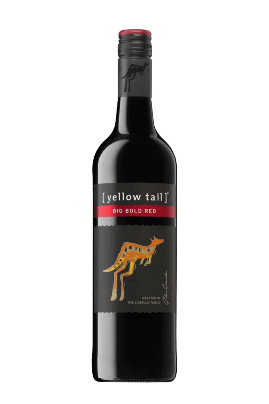 DAMAGED LABEL: Yellow Tail Big Bold Red (750 ml)