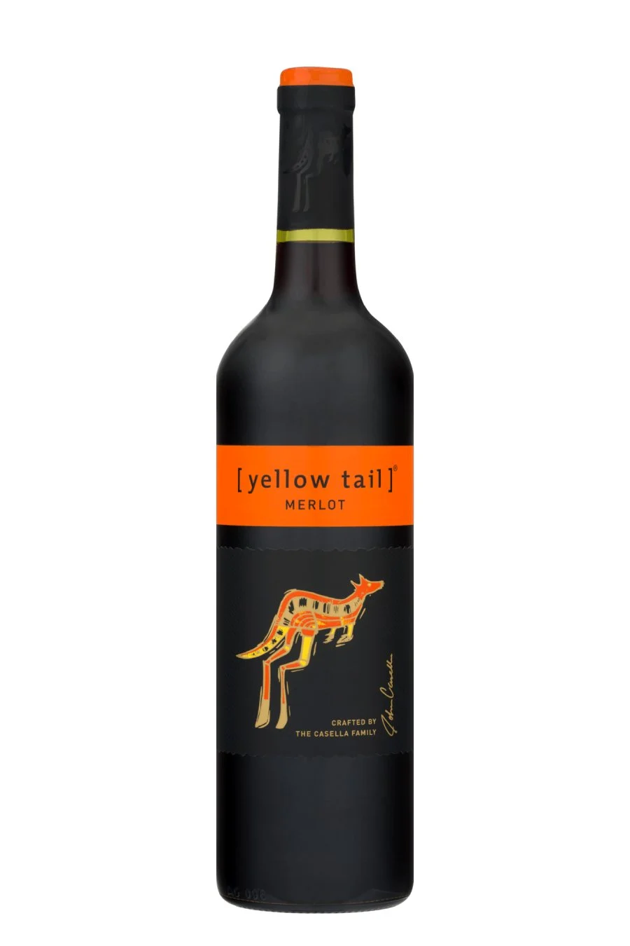 DAMAGED LABEL: Yellow Tail Merlot (750 ml)