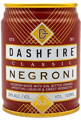 Dashfire Negroni RTD 100ml cam