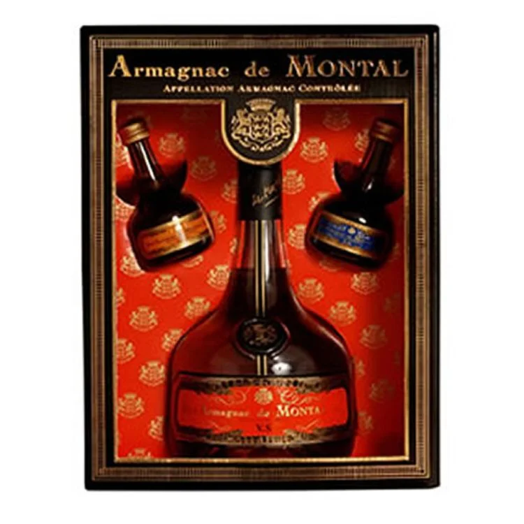 De Montal VS Armagnac 750ML Gift Set