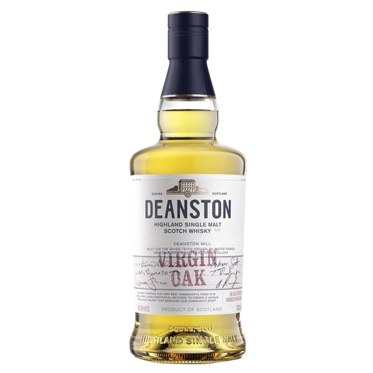 Deanston Highlands Single Malt Virgin Oak Scotch Whiskey - 750ml