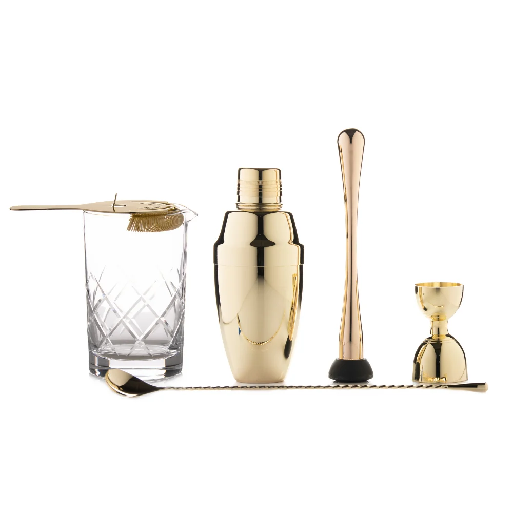 Deluxe Gold Bar Tools Set