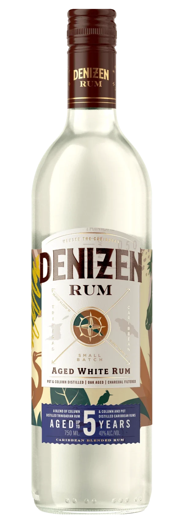 Denizen Aged White Rum 750ML