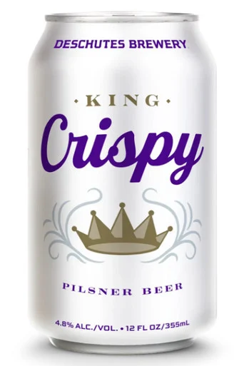 Deschutes King Crispy Pilsner 6pk Can