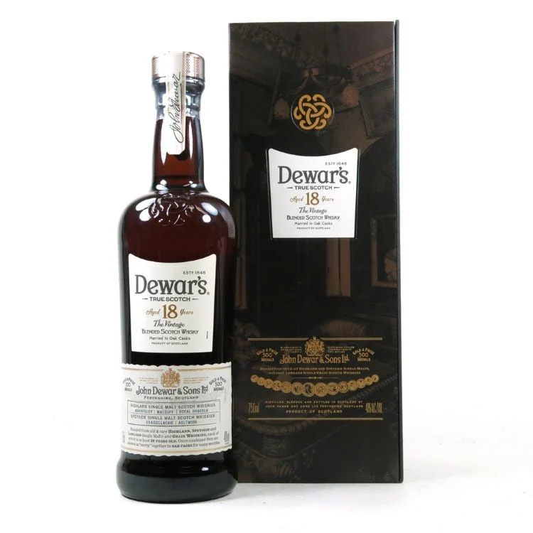Dewar's 18 Scotch Whiskey
