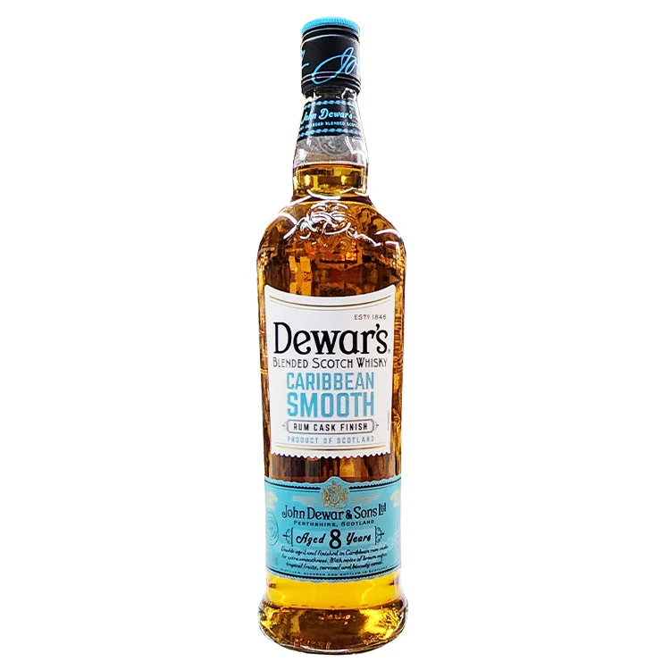 Dewar's Caribbean Smooth Blended Scotch Whiskey 8 year -750ml