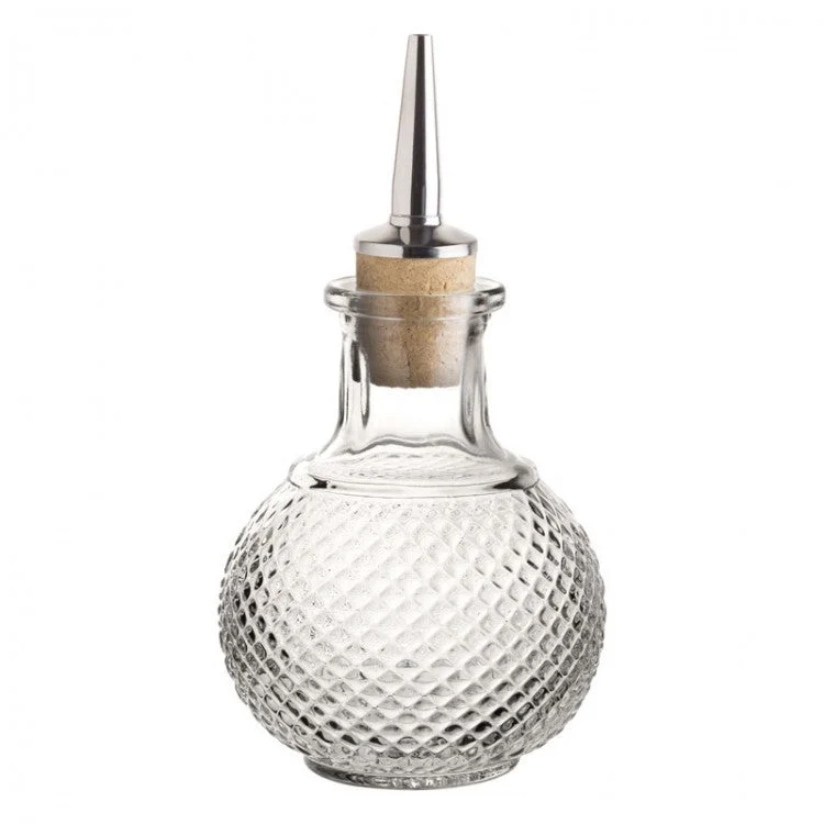 Diamond Round Bitters Bottle