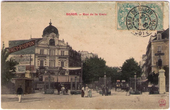 Dijon - Absinthe Paillard & Cie Postcard