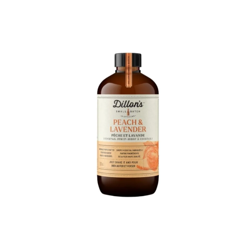Dillon's Peach and Lavender Syrup 250mL