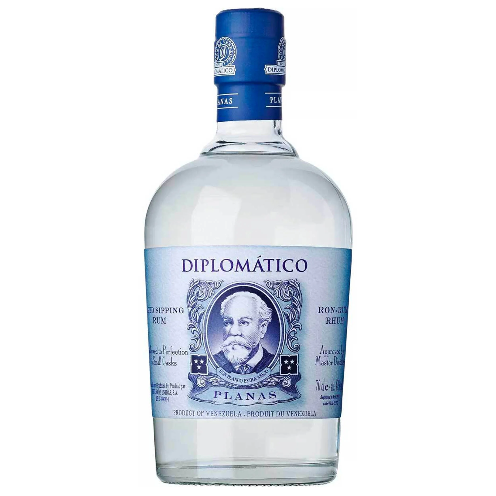 Diplomatico 'Planas' Blanco Extra Anejo Rum