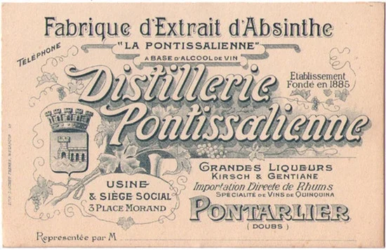 Distillerie Pontissalienne Business Card