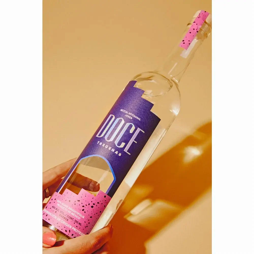 Doce Mezcal Joven 100% Agave Angustifolia Mezcal Artesanal 750ml