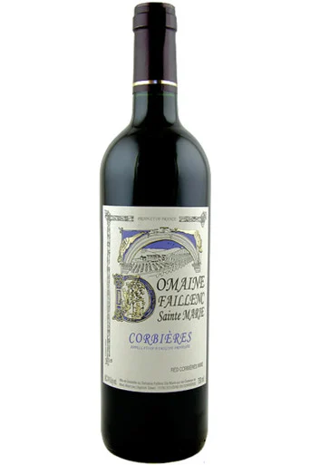 Domaine Faillenc Sainte Marie Corbières Rouge