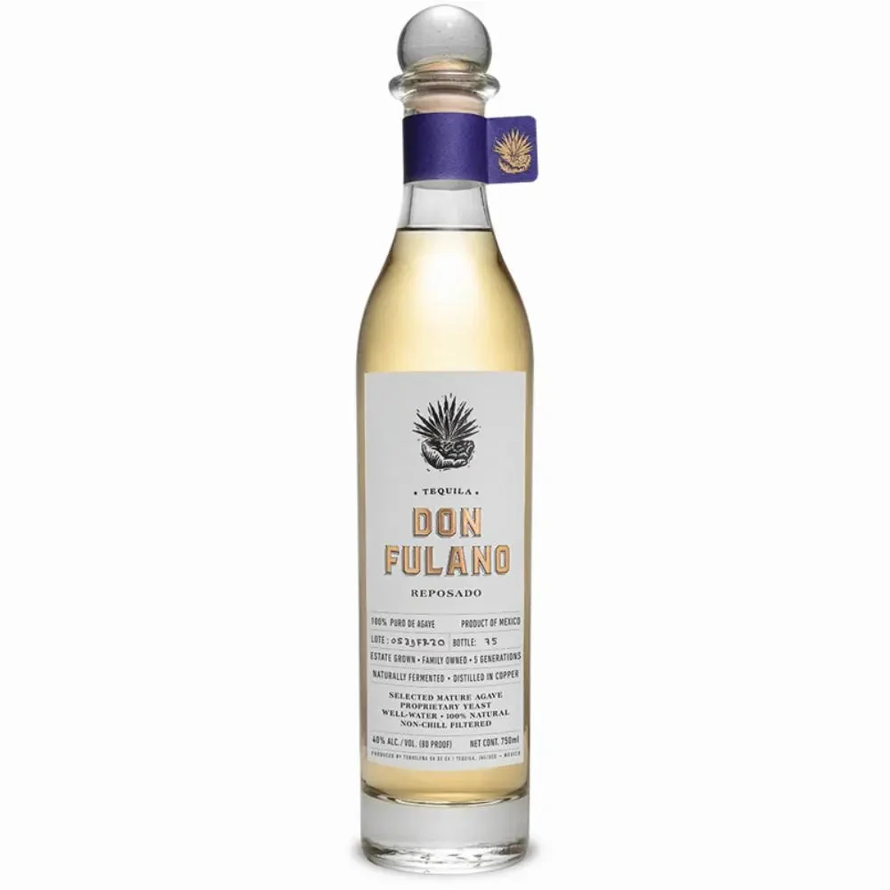 Don Fulano Reposado Tequila 100% Maduro & Pinto Agave 750ml