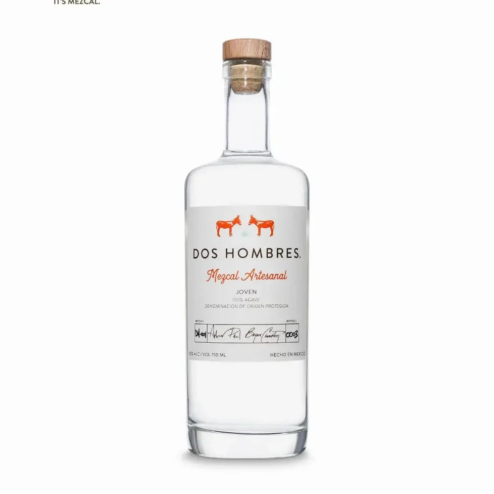 Dos Hombres Mezcal Artesanal 100% ESPADIN 750ml