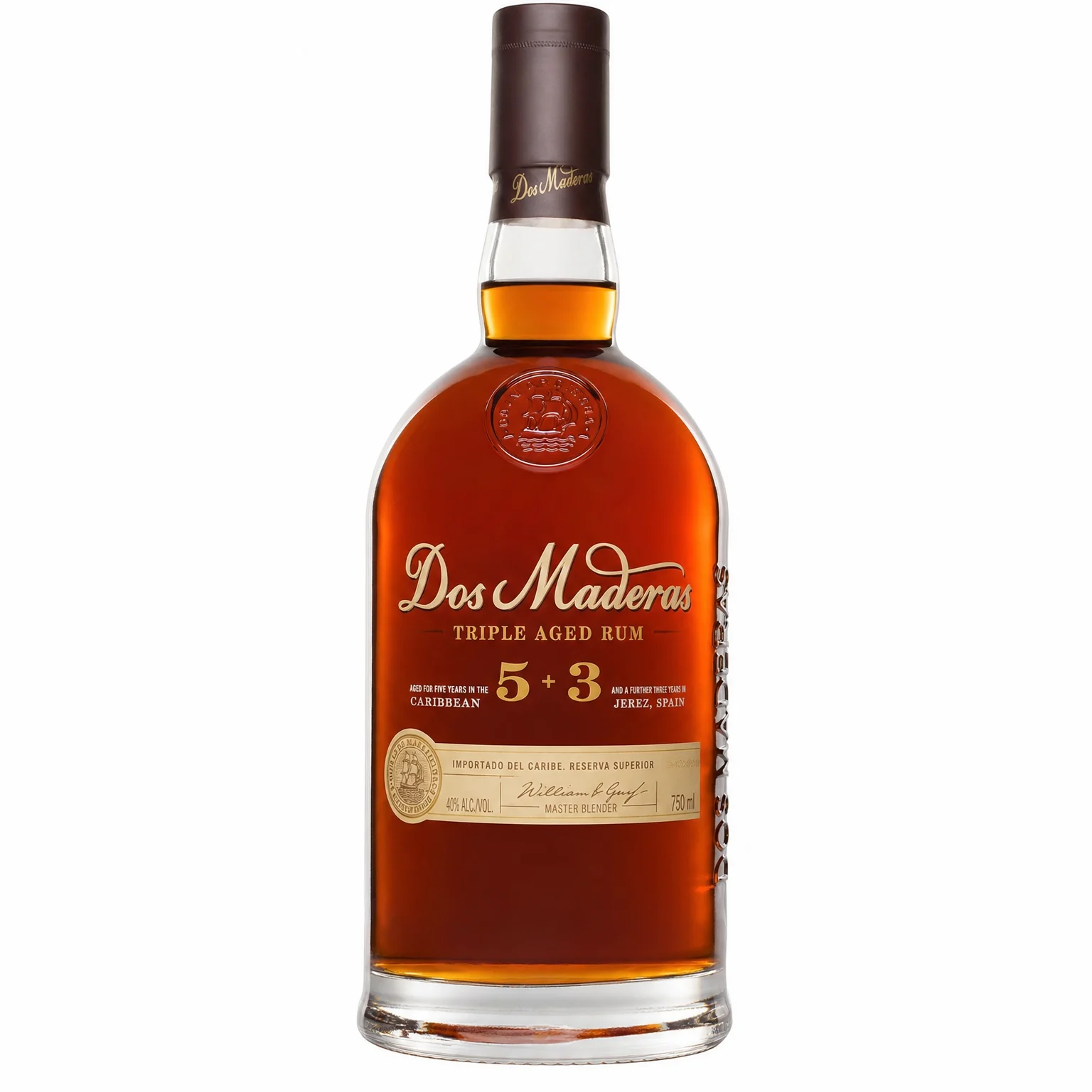 Dos Maderas 5+3 Triple Aged Rum 750ml