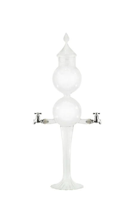 Double Globe Glass Absinthe Fountain, 2 Spout