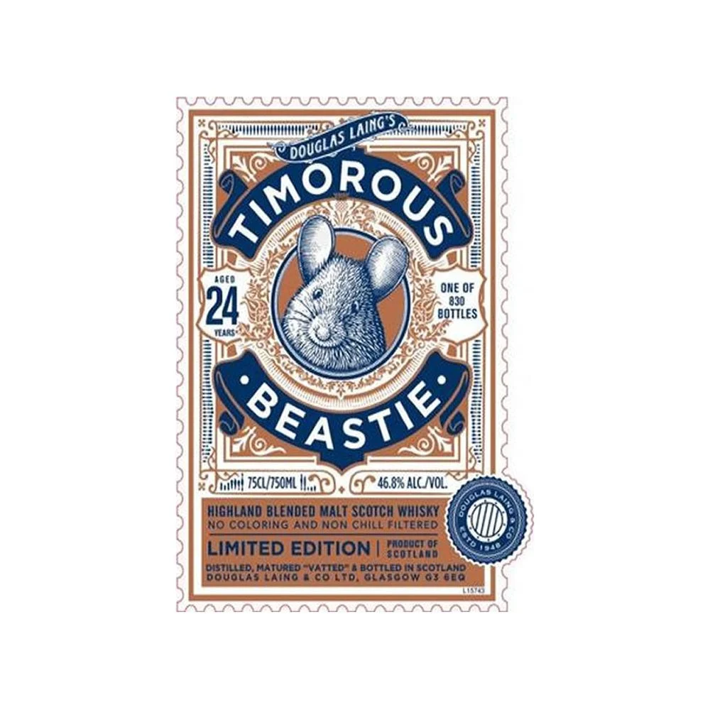 Douglas Laing Timorous Beastie 24 Year Highland Malt Scotch Whisky