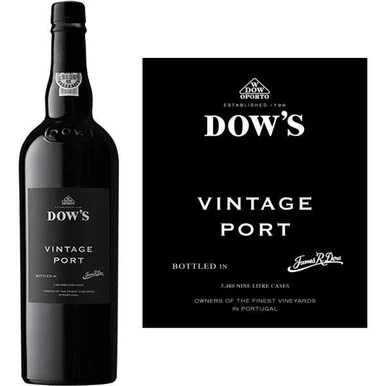 Dow's Vintage Port 2017 Rated 98JS