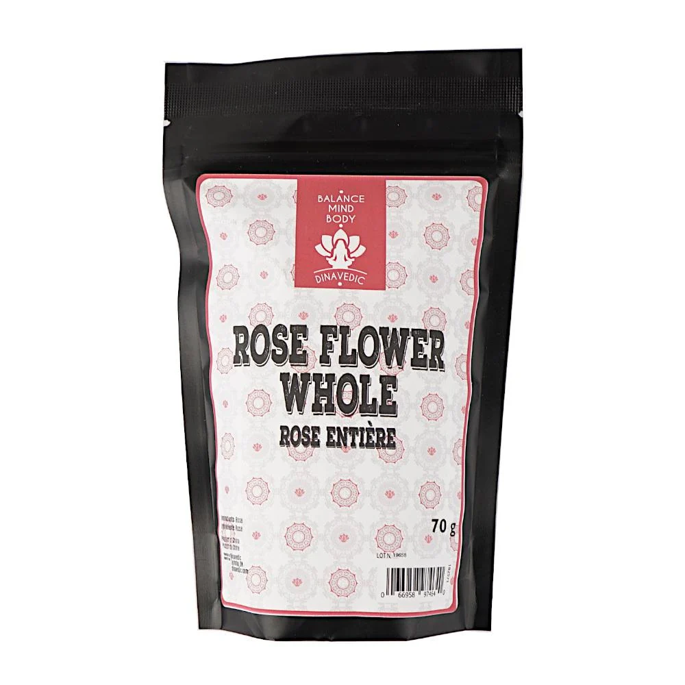 Dried Whole Rose Flowers