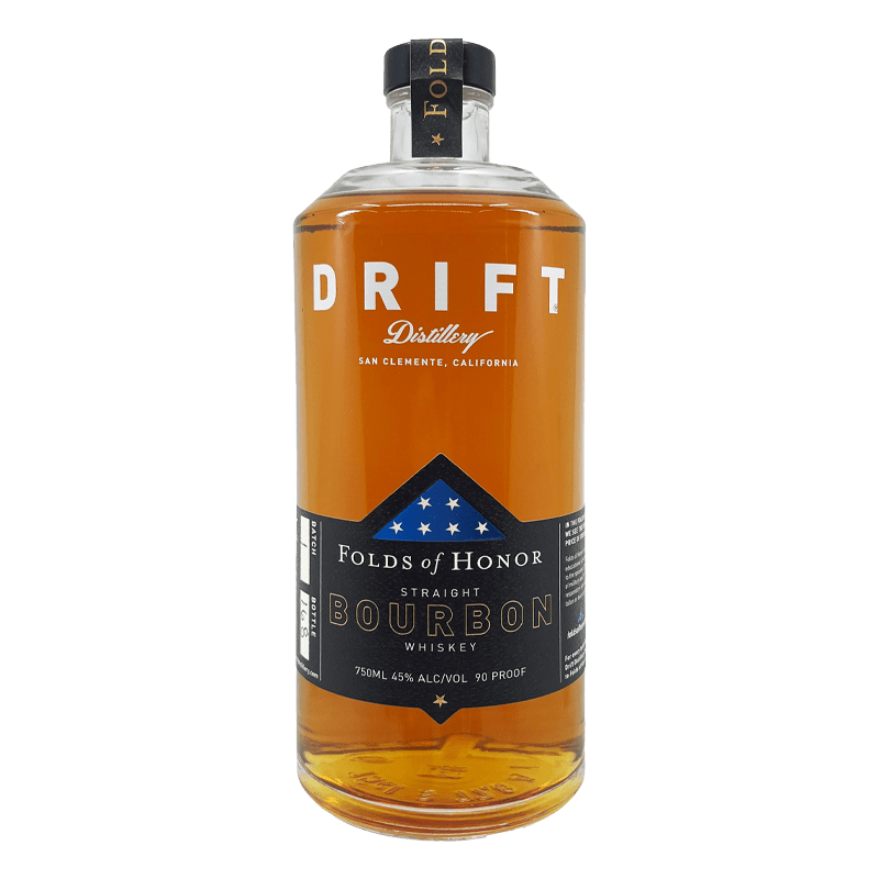 Drift Distillery Folds of Honor Bourbon Whiskey 750mL
