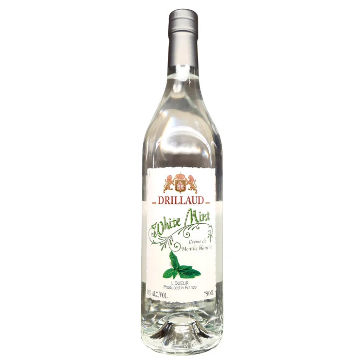 DrillaudCordials Creme De Menthe Blanc Liqueur- 750ml
