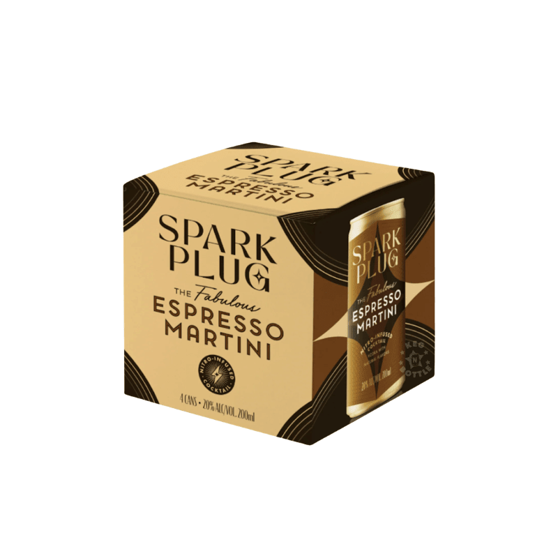 Drink Spark Plug Espresso Martini Cocktail 12.oz 4 Pack