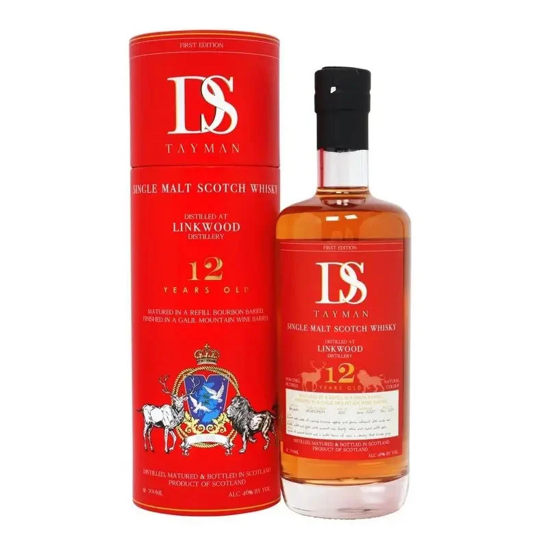 DS Tayman Linkwood Malt Whiskey 12 Year Old Kosher 750ml