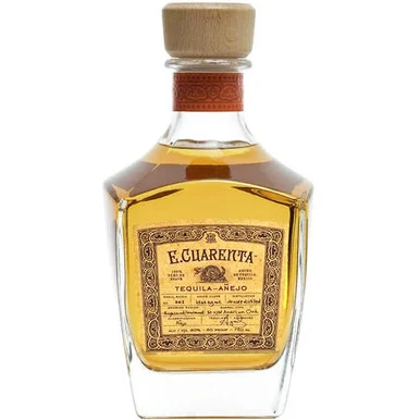 E. Cuarenta Anejo Tequila - 750ml