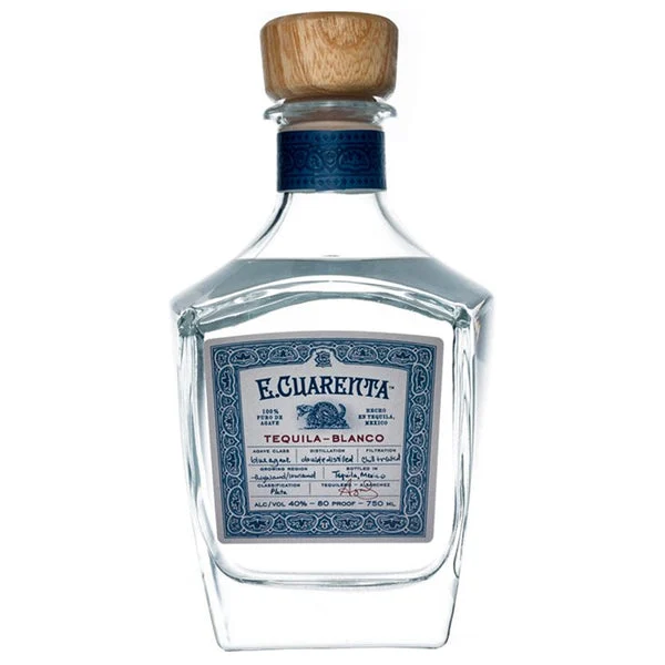 E. Cuarenta Blanco Tequila