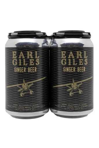 Earl Giles Ginger Beer 4 pack cans