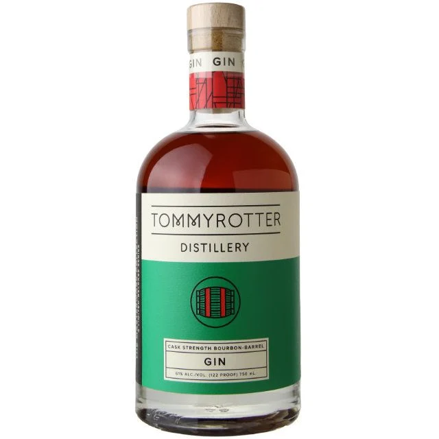 Tommyrotter Cask Strength Bourbon Barrel Gin 122