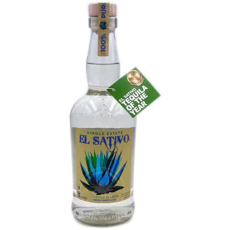 El Sativo Single Estate Blanco Tequila - 750ml