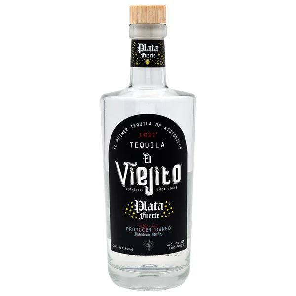 El Viejito Plata Fuerte Tequila 100 Proof
