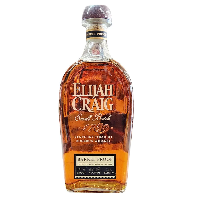 Elijah Craig 12 Year Barrell Proof Straight Bourbon Whiskey C918 - 750ml