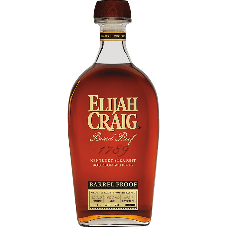 Elijah Craig Straight Bourbon Barrel Proof 12 Yr 129 - 750ml