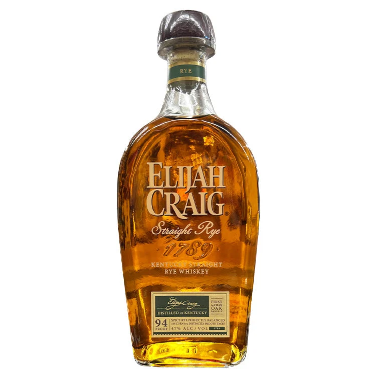 Elijah Craig Straight Rye Whiskey - 750ml