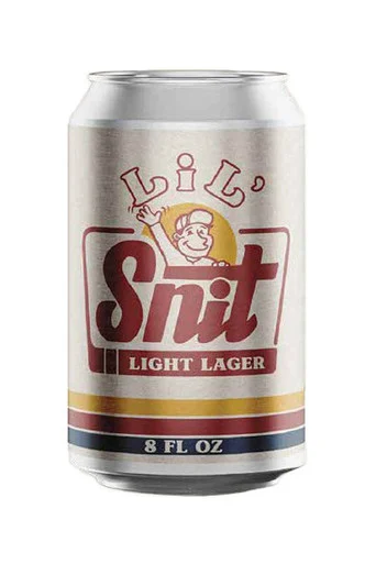 Elm Creek Lil' Snit Light Lager 6pk 8oz cans